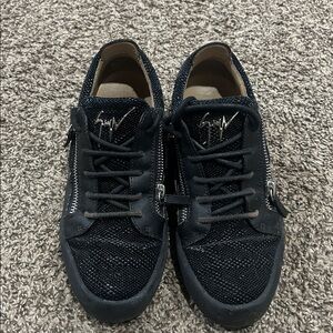 Giuseppe Zanotti Black Sneakers for Men